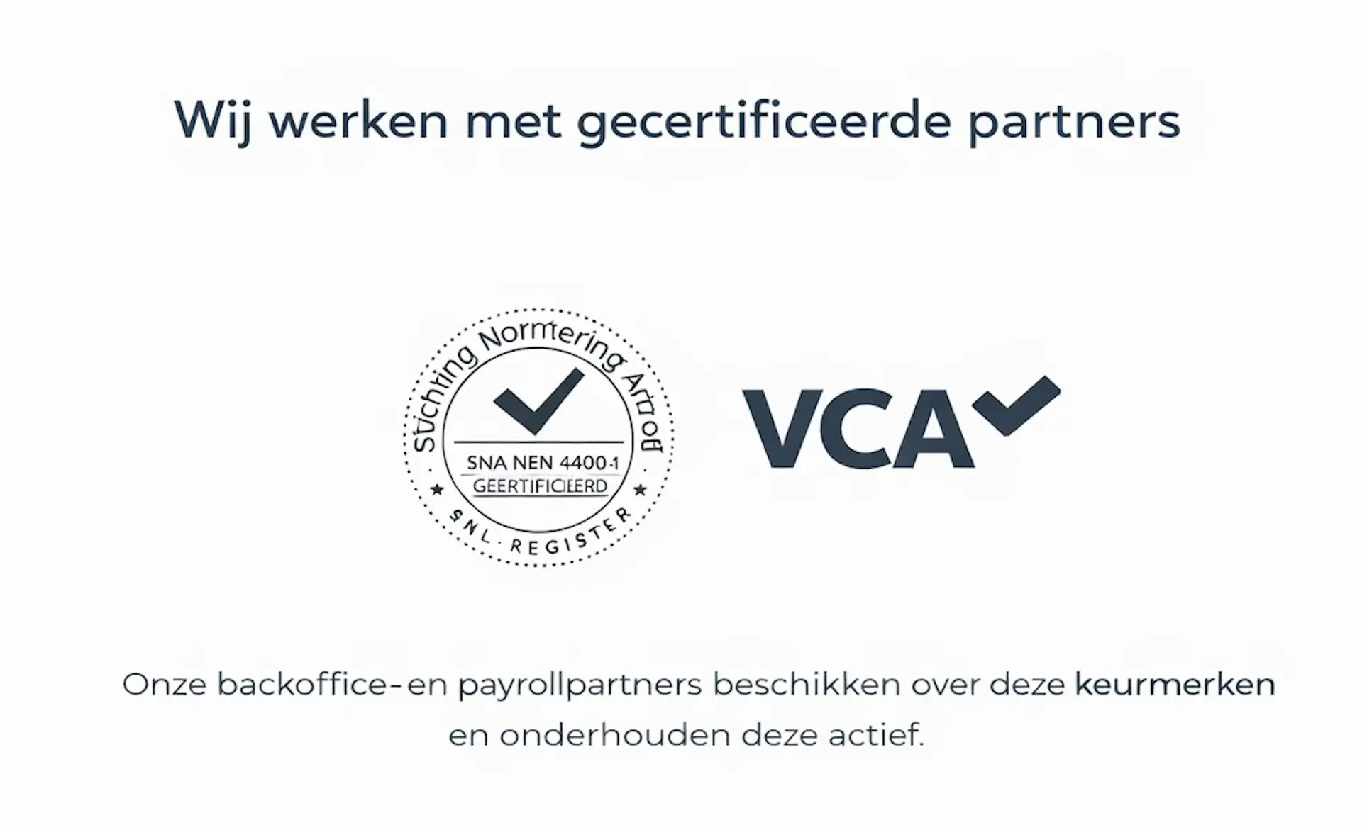 Certificeringen ABU NBBU VCA